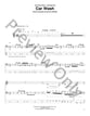 Car Wash Guitar and Fretted sheet music cover